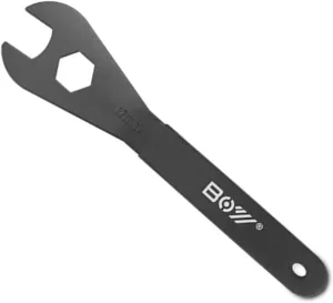 Bicycle Spanner,Bike Cone Wrench Set Tool,Durable Multi-Function,Carbon Steel,(13, 14, 15, 16, 17, 18, 19mm) Bicycle Wheel Hub Axle Nut Install Remover (17mm)