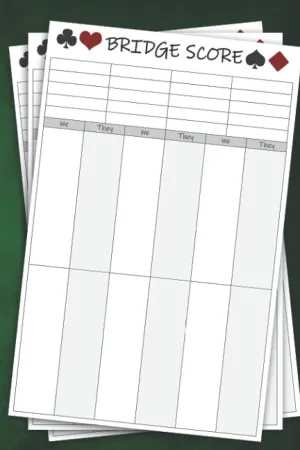 Bridge score Pads: The Perfect Bride Score Sheets Book For Over 100 Games. Paperback  May 27, 2021