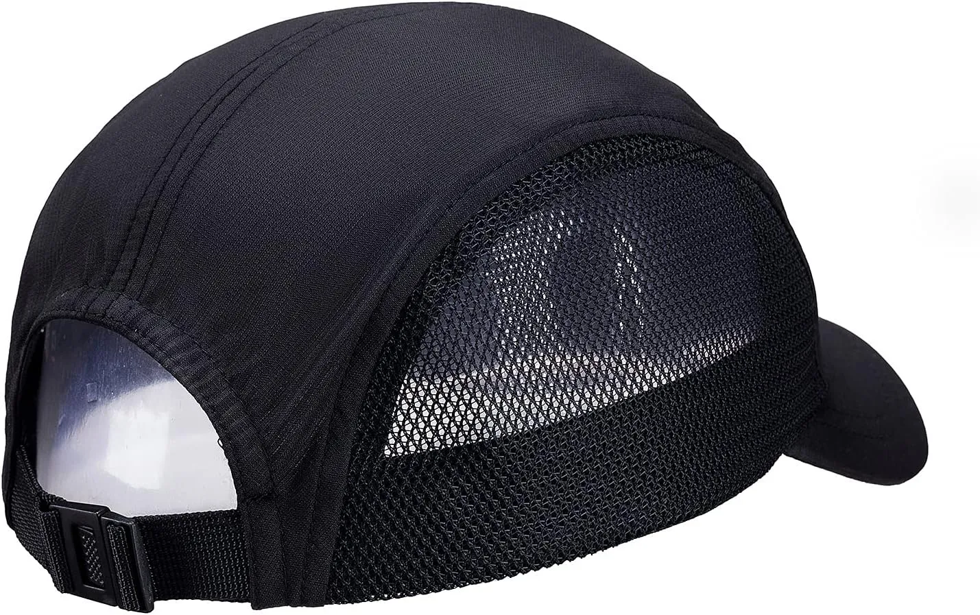Clakllie Quick Dry Short Bill Baseball Cap Breathable Mesh Back Hat Lightweight Cooling Sports Cap Soft Top Trucker Hat