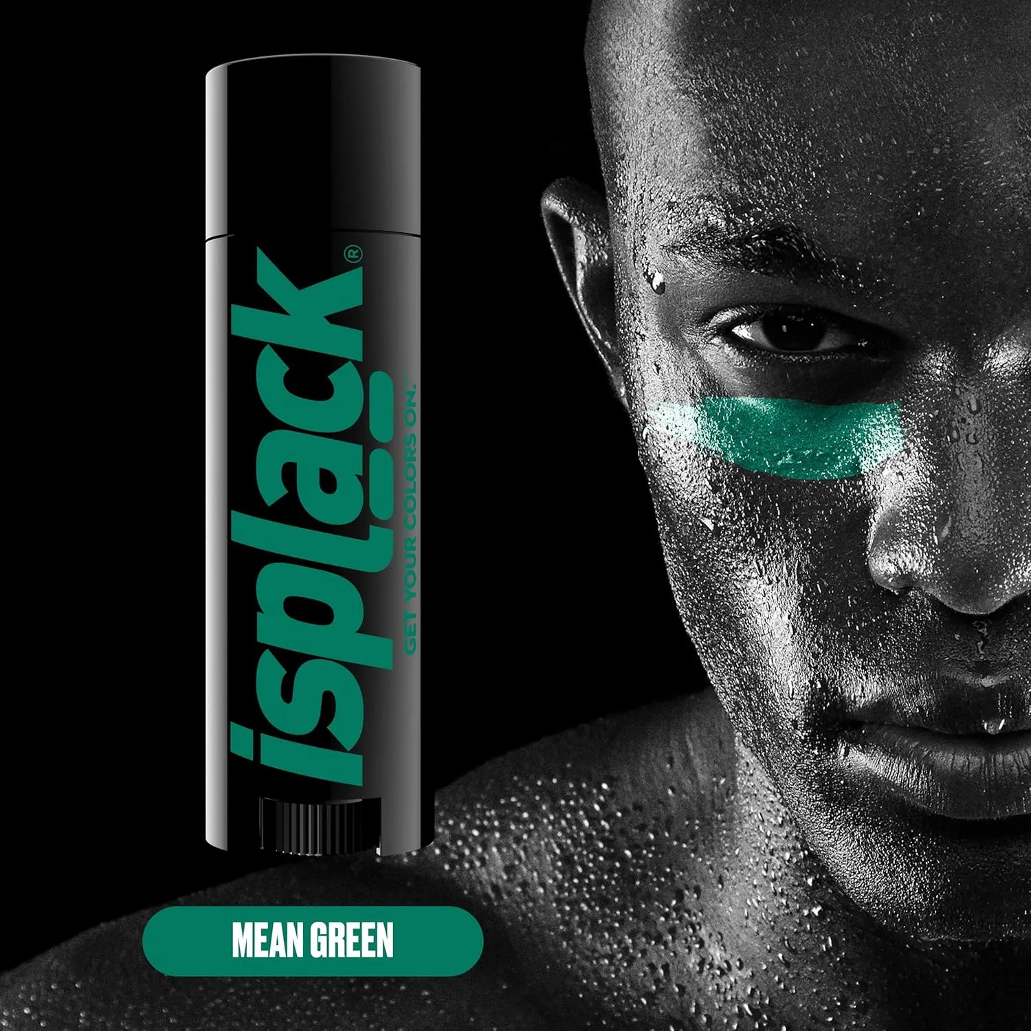 Colored Eye Black - Get You Colors On. Reduce Glare. Non-Toxic. Paraben Free. 100% Performance.