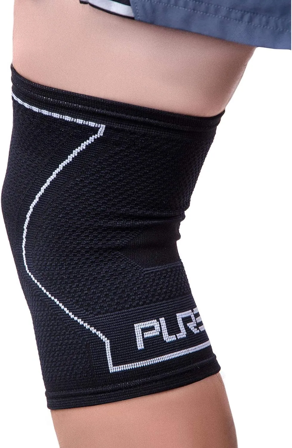 Compression Knee Support Sleeve  Relieve Knee Pain, Recovery Sleeve for Men and Women  Great for Running, Weight Lifting, Sports
