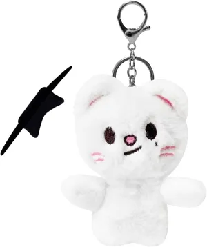 Cute Plush Keychain Soft Stuffed Animal Pendant for Women Backpack Tote Handbag Charm Decor Accessories