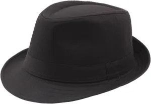 Fedoras Hats Summer Solid Color Men's and Women's Jazz Hats Outdoor Sun Protection and Sunshade Cloth Hats for Wedding, Party
