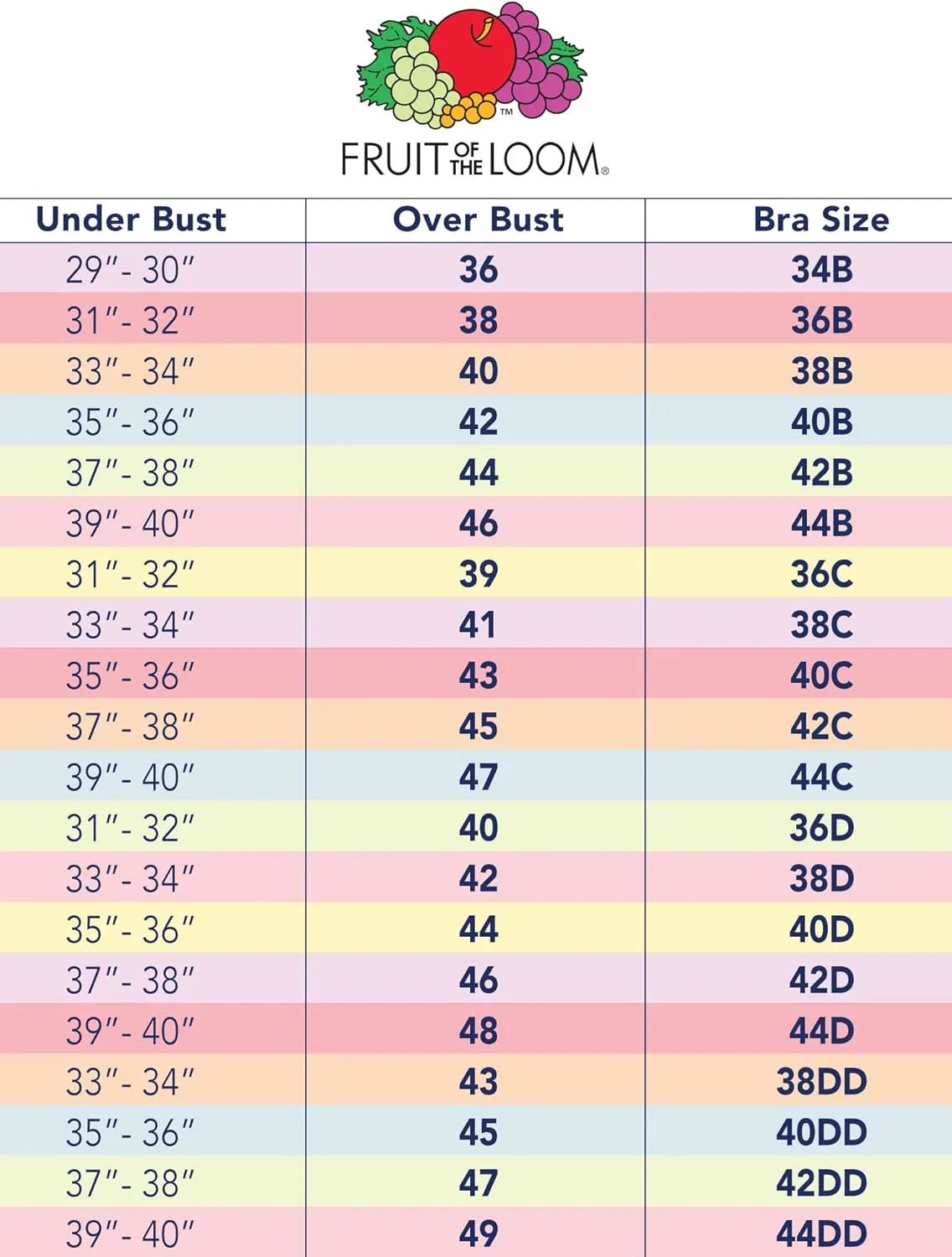 Fruit of the Loom Women's Front Closure Cotton Bra