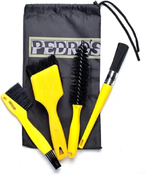 Pedros Pro Brush Kit, Set of 4 Unique Tools