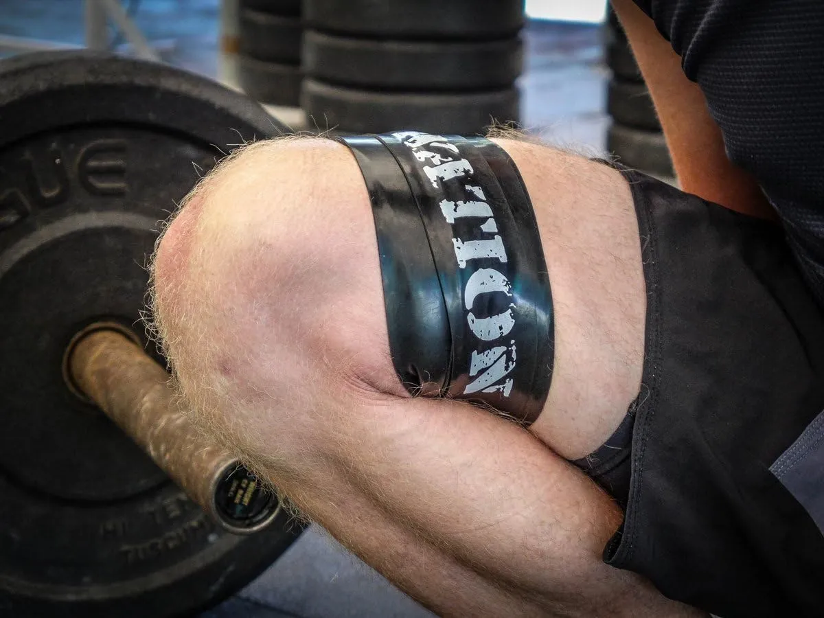 WOD Nation Muscle Floss Bands Recovery Band for Tack and Flossing Sore Muscles and Increasing Mobility : Stretch Band Includes Carrying Case